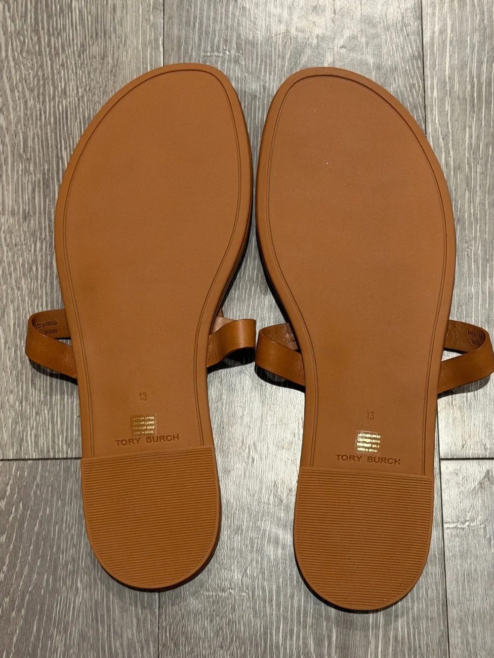 NWOT Tory Burch Miller Soft Logo Sandals Size 13